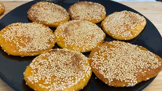 The sweet potato sesame and an egg are simple and super delicious!