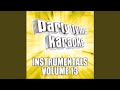 I Hate This Part (Made Popular By The Pussycat Dolls) (Instrumental Version)