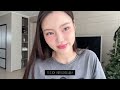 grwm 여쿨 메이크업 💓💓 물결고데기까지 보다나물결고데기 여름쿨톤 메이크업 여쿨라이트 여쿨뮤트톤 핑크빛메이크업 라메르쿠션 퓌섀도우