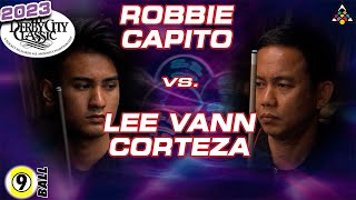 LEE VANN CORTEZ vs ROBBIE CAPITO - 2023 Derby City Classic 9-Ball Division