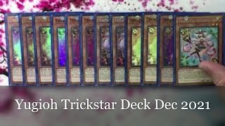 Yugioh Trickstar deck December 2021!!