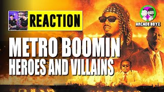 METROBOMIN - HEROES AND VILLAINS | 🇮🇹 REACTION /w Arcade Boyz & Jaques