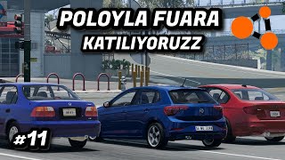 Polo İle Fuara Katılıyoruz|BeamNG.drive Gerçek Hayat #11 #beamngdrive #beamngcrash #beamngdrivemods