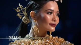 น้ำตาล ชลิตา Miss Universe Thailand รอบชุดประจำชาติ [HD]