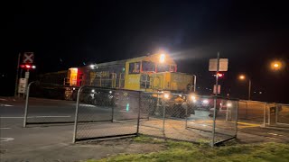 TasRail 2010 TR15 #33 train crossing Johnston Road