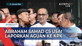 Abraham Samad CS usai Laporkan Aguan ke KPK