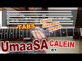 UMAASA - calein ( guitar cover chords intro solo tutorial full lesson