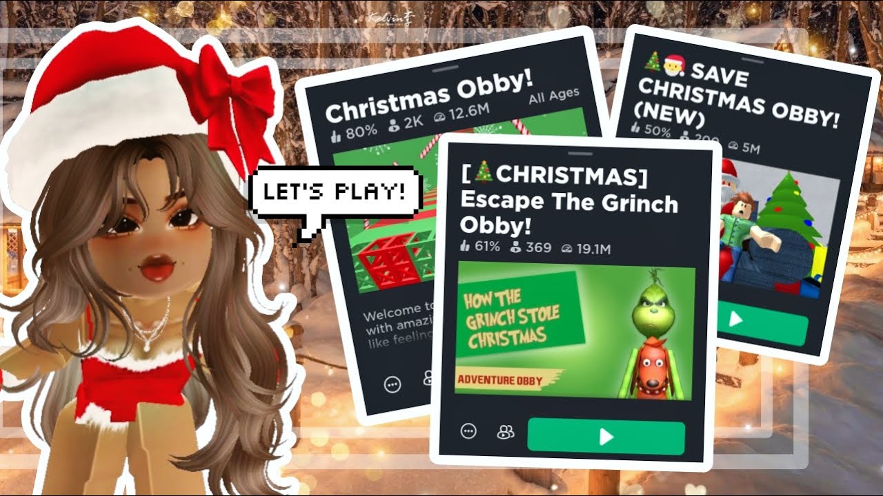 Playing CHRISTMAS ROBLOX GAMES + Rating Them (Bloxmas Week 1 🎄 ...