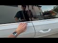 asmr with an audi relaxing car triggers