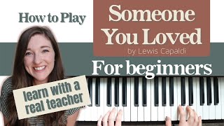 EASY PIANO TUTORIAL “Someone You Loved” by Lewis Capaldi