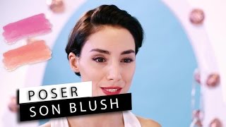 Les Tutos de Morgane - Où poser son blush ?