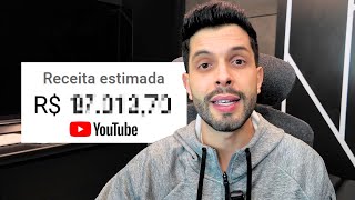 QUANTO GANHEI POSTANDO TODO DIA POR UM MÊS NO YOUTUBE