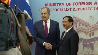 Hanoi: Russia's Lavrov meets Vietnam's foreign minister | AFP