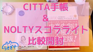 【４月手帳】CITTA手帳とNOLTYスコラライトをまったり開封します【日常】＋セリア購入バインダー