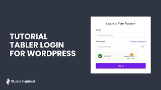 Panduan Tabler Login for WordPress - Studio Inspirasi