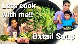 簡単!!本格オックステールスープを作ってみよう★Easy Process Oxtail soup