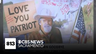 Fair Oaks memorial gives hometown goodbye to beloved neighborhood greeter