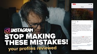 WHAT ARE THEY DOING WRONG? [INSTAGRAM PROFILES REVIEWED]
