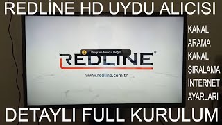 Redline uydu kanal yükleme ve uydu ayarları detaylı anlatım #redline #redlineuydu #redlinesatellite