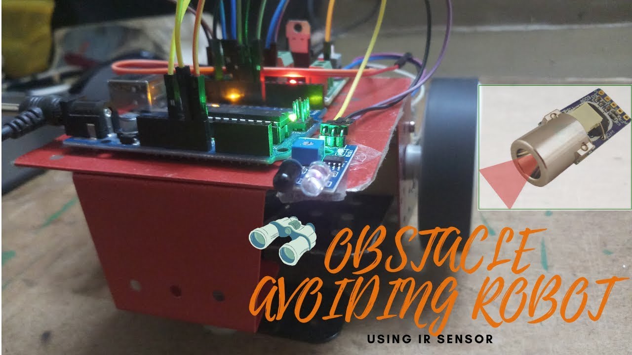 Obstacle Avoiding Robot Using IR SENSOR | Arduino UNO | Code Link In ...