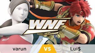 WNF Oakland Winter Season 1.8 - Winners Semi-Final: varun (Wii Fit Trainer) vs. Lui$ (Roy)