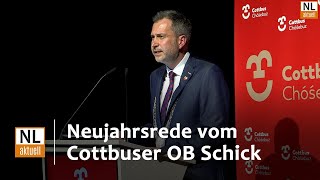 Cottbus | Neujahrsrede von Oberbürgermeister Tobias Schick