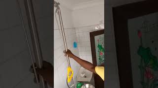 Emergency shower installation