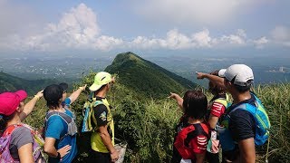 小觀音山群峰【來去趴趴走│黃麗鳳】  健行筆記特派員 翁孟寬(阿寬) 20190124