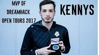 kennyS - HLTV MVP by ZOWIE of DreamHack Tours 2017