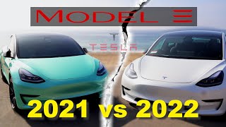 2022 vs 2021 Tesla Model 3 LFP | Two model years of LFP, whats changed?