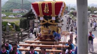 平成２２年度南あわじ市上田八幡神社春祭り　小井1　淡路だんじり