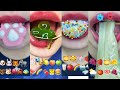 asmr 10 MINUTES FOR SLEEP EMOJI FOOD MUKBANG CHALLENGE TIKTOK COMPILATION eating sounds