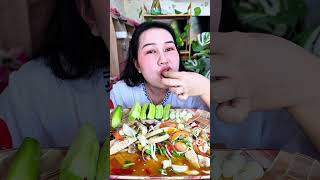 ยำรวมยั่วๆจ้า🤤 #ฝากติดตามด้วยนะคะ #mukbang #food #แซบๆ