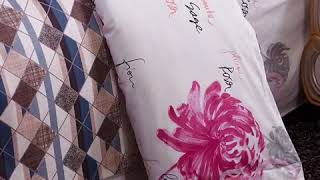 Luxury Double  Cotton Print Top Bedding Brands YA-01