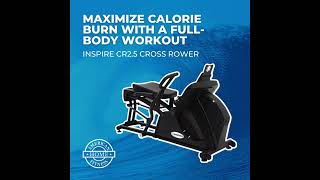 The new CrossRow CR2.5 from Inspire Fitness is built with adjustable, bi-directional resistance ...