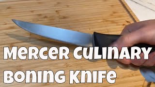 The Mercer Culinary boning knife - Some important information