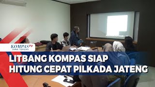 Litbang Kompas Siap Hitung Cepat Pilkada Jateng