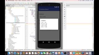 Learn to create a Countdown Math Game with Android Studio