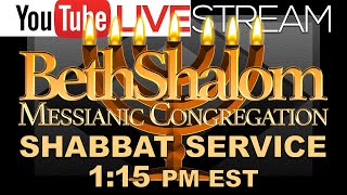 Beth Shalom Messianic Congregation | Shabbat Service Live | 12-19-2020