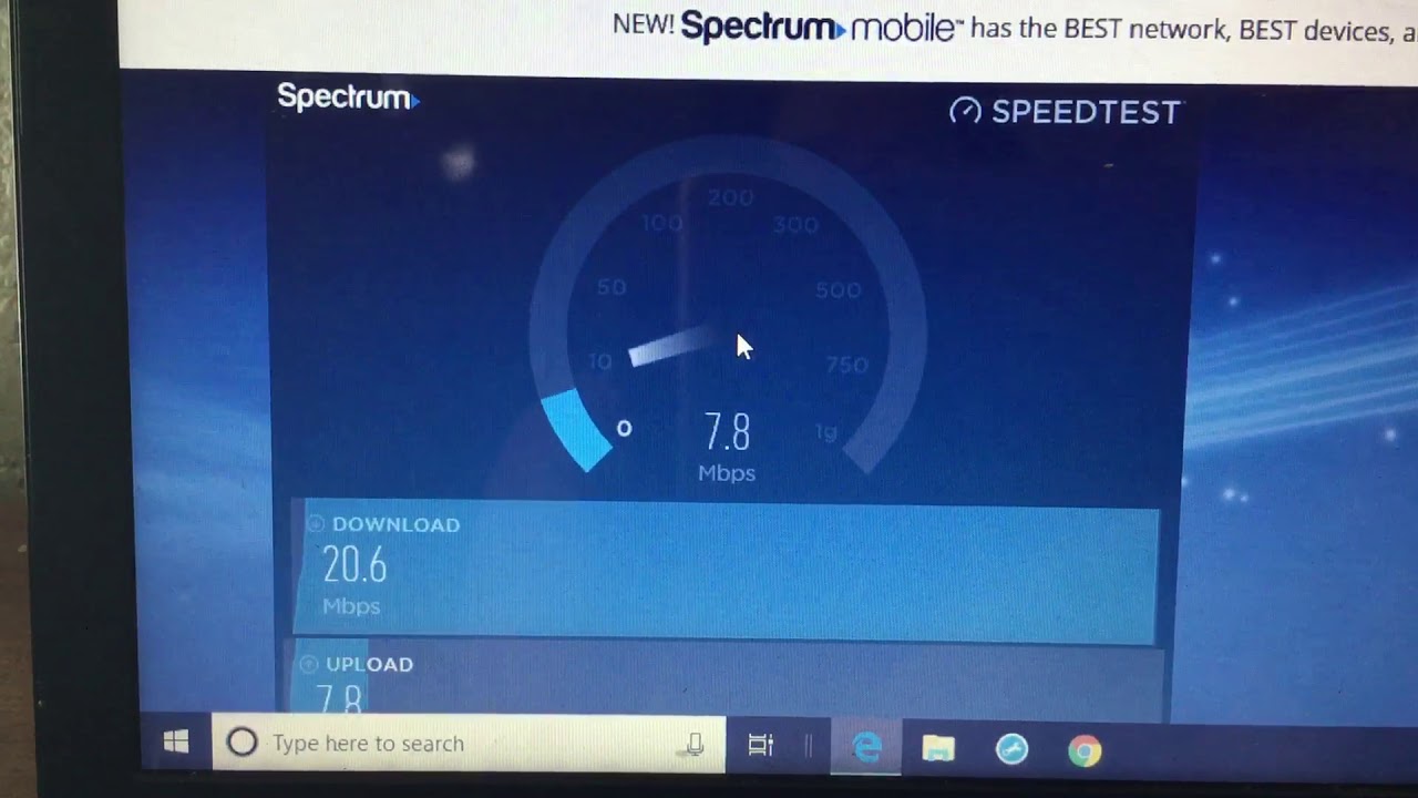 Spectrum Internet Speed Test 2019 May New - YouTube