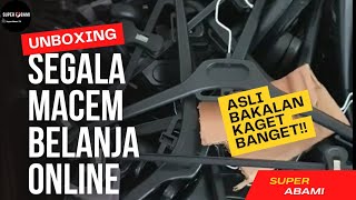 UNBOXING SEGALA MACEM PAKET BELANJA ONLINE | BIAR KAMU MAKIN GACOR BELANJA #unboxing #belanjaonline