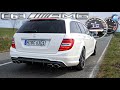 Mercedes C63 AMG 6.2 V8 (487hp) | Race Start & 100-200 km/h acceleration🏁 | by Automann in 4K