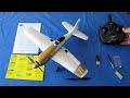 xk a260 rarebear 3d 6g stabilized 4 channel rc airplane flight test review