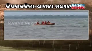 Desperation Of ODRAF Team To Save A Fisherman Stuck At Middle Of Sea In Udala