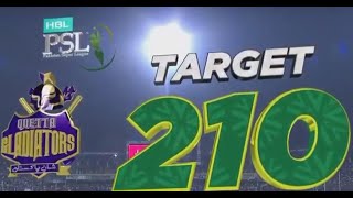 Lahore Qalandars vs Quetta Gladiators psl5 2020||Dunk 10 sixes||First Innings