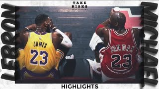 LeBron James VS Michael Jordan Highlights