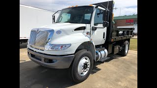 International CDL MV with Rogers 14 foot Fold Down Side Dump Walk Around CDL - Michael Olden