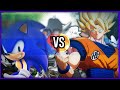 Sonic the Hedgehog VS Dragon Ball Z Sprite Animation - Sonic Shadow Silver vs Goku Vegeta Trunks