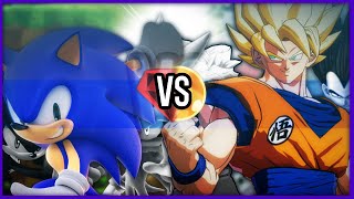 Sonic the Hedgehog VS Dragon Ball Z Sprite Animation - Sonic Shadow Silver vs Goku Vegeta Trunks