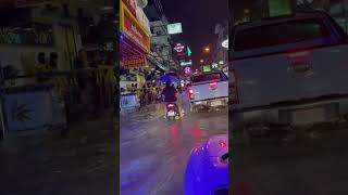 Flood in Thailand 😯 #thailand #flood #pattaya #funny